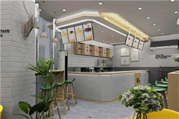 网红奶茶厅装修风格,梦幻复古风，打造潮流饮品新地标