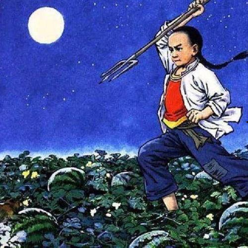 骑驴吃瓜看戏图片大全,骑驴吃瓜看戏，古风图鉴里的市井百态